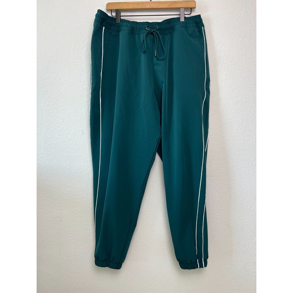 PUMA Reigning Champ Men T7 Athletic Track Pants Size XL Green Terrain Joggers